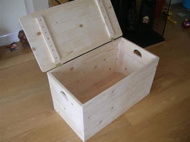 Wooden Storage Box 1
