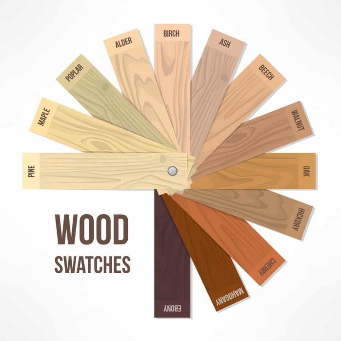 wood swatches