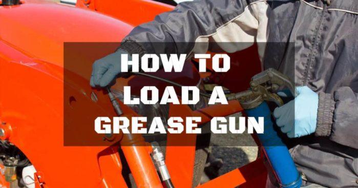 how to load a grease gun