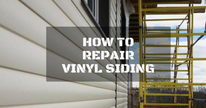 how to repair vinyl siding