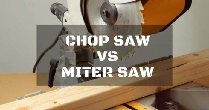 chop saw vs miter saw