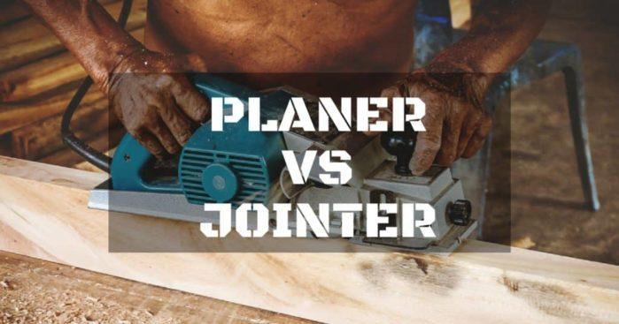 planer vs jointer