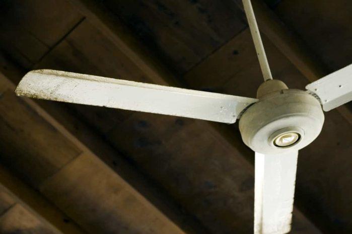 Ceiling fan size