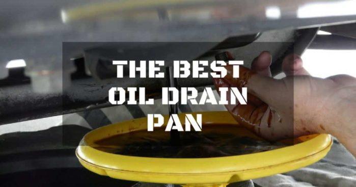 best oil drain pan
