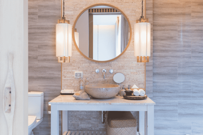 how to install a bathroom light fixture without a junction
