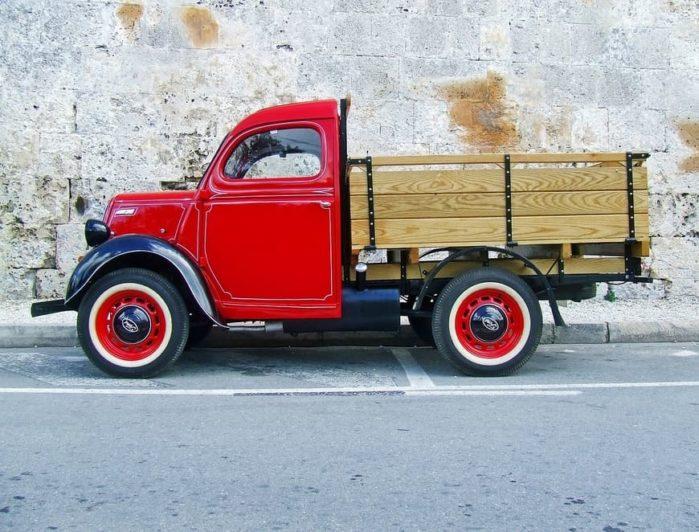Wooden Truck Bed