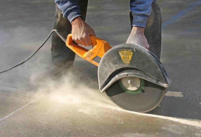 Concrete cutting safety tips