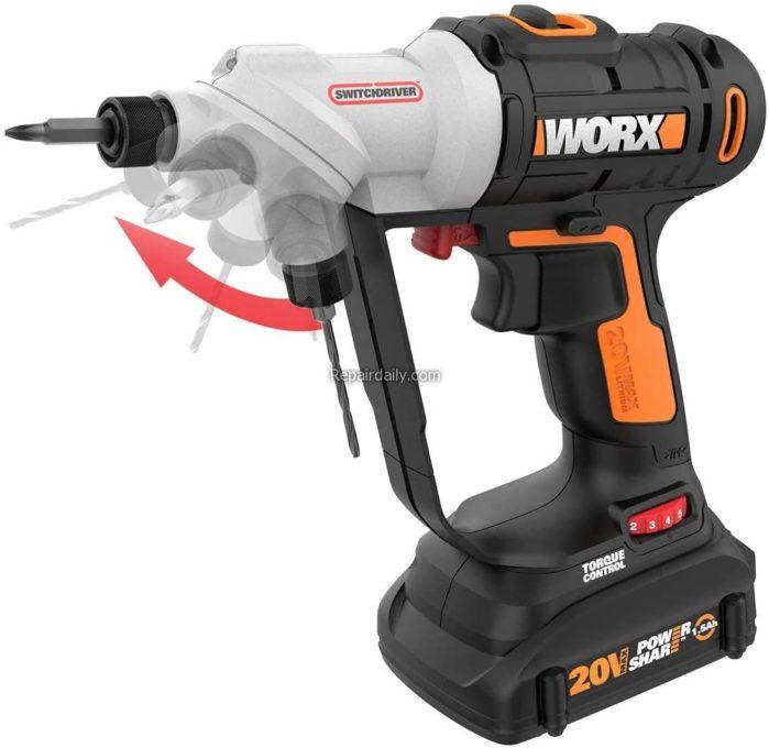 WORX Switchdriver 2 in 1 cordless drill