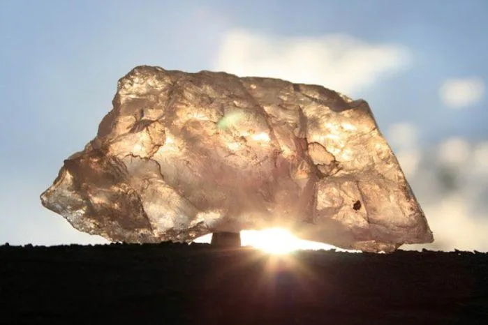 Rose Quartz Driveway Beacons