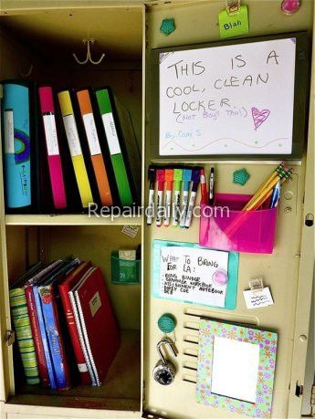 organize locker