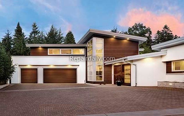 modern home house garage