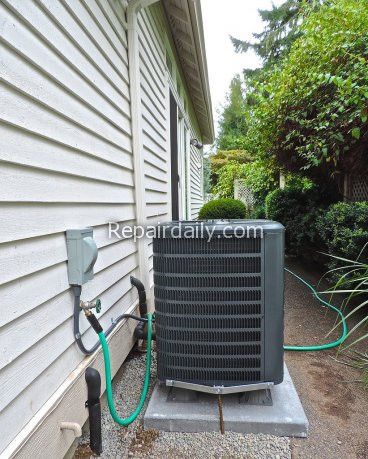 outdoor heat pump