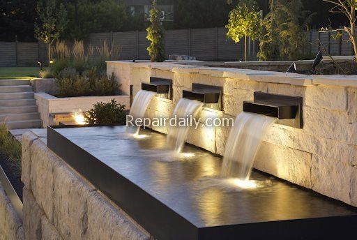 landscape water features