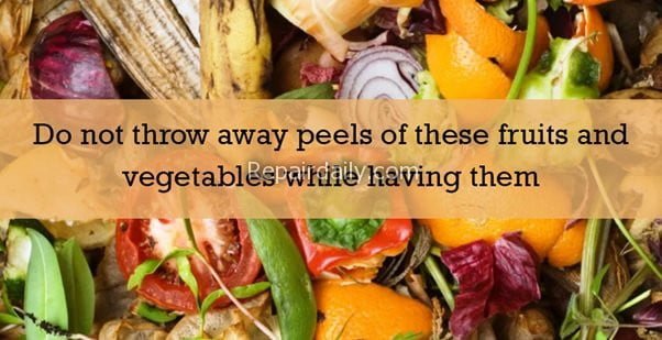 fruits and vegetables peel
