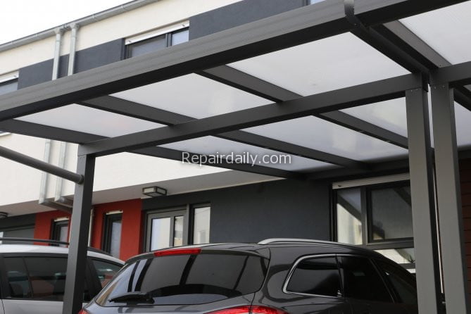 car parking metal building