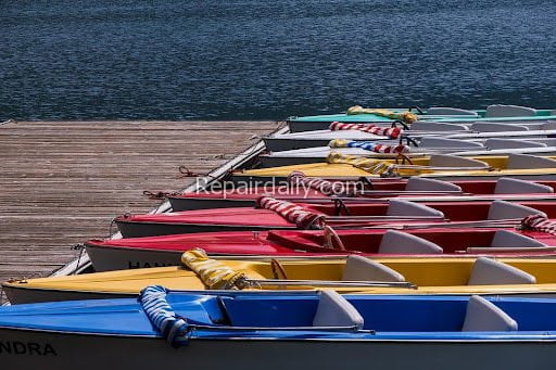 boats on dock
