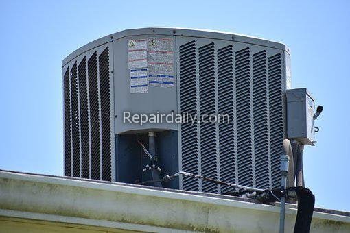 air conditioner at roof