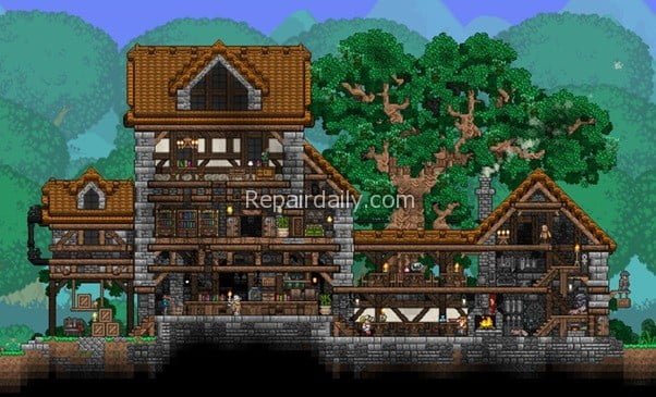 Terraria House Designs