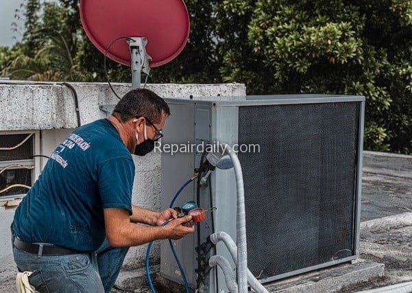 professional repairing hvac