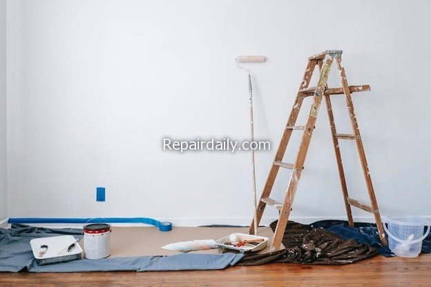 home repair painting ladder