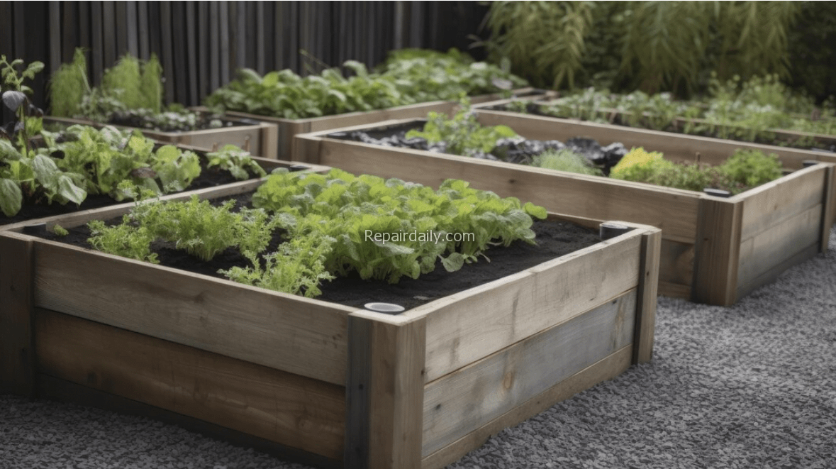 raised garden bed