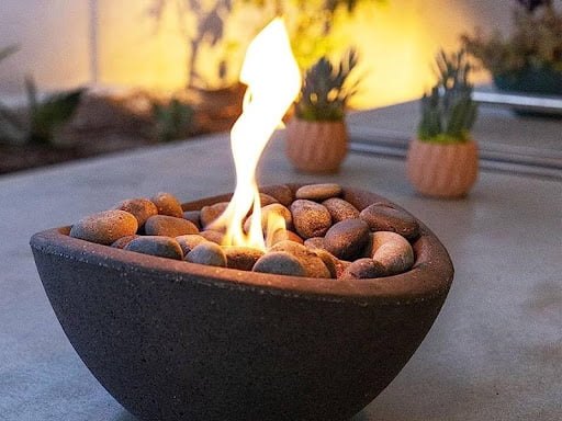 stone fire pit