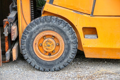 warehouse vehicle tire