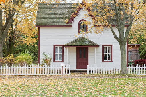 white house autumn