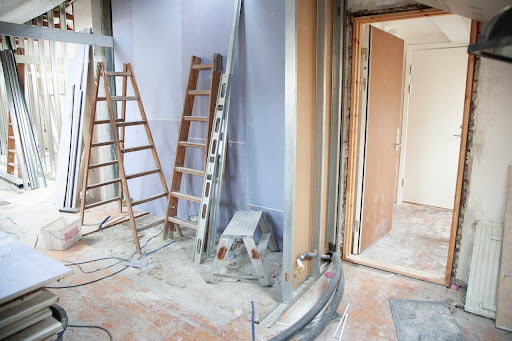 home renovation ladder paint