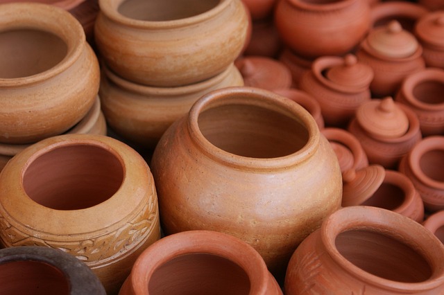 clay bowls