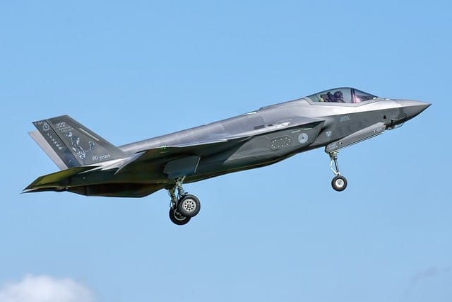 Fighter jet F35